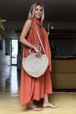 Laundry B Circles Jute Circle Bag